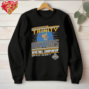 NCAA DIII Men’s Trinity Bantams basketball Championship 2025 shirt