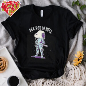 Snoopy see you in hell shirt