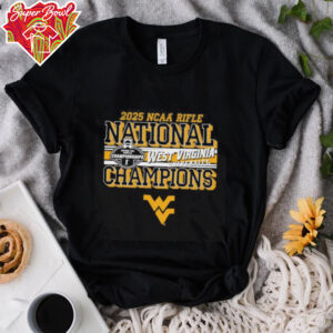 West Virginia Mountaineers 2025 NCAA Rifle National Champions shirt