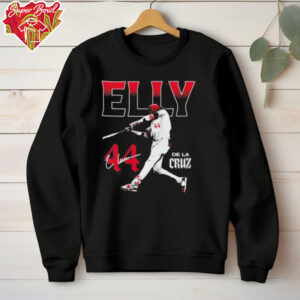 Elly De La Cruz Dynamic Attack Cincinnati Baseball shirt