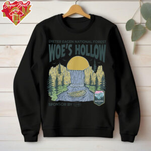 Dieter Eagen National Forest Woe's Hollow Hiking Wildlife T Shirt