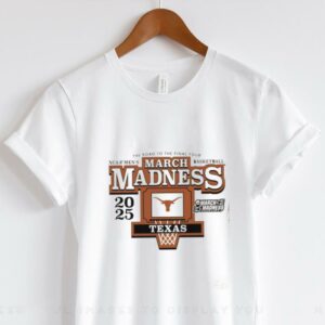 The road to the Final Four Texas Longhorns 2025 Men’s Basketball March Madness shirt