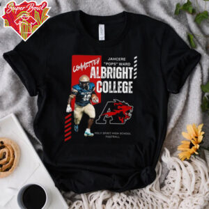 Holy Spirit High School Football Committed Jahcere Pops Ward Albright College Poster T Shirt