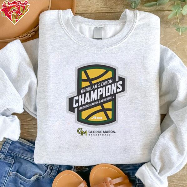 A10 George Mason basketball regular season champions shirt