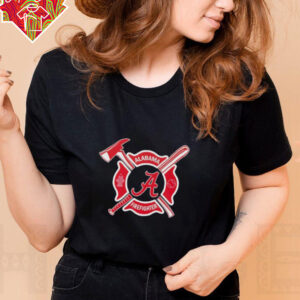 Alabama firefighter baseball logo shirt