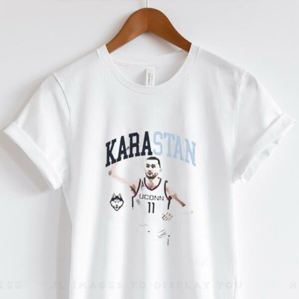 Alex Karaban UConn Huskies portrait shirt