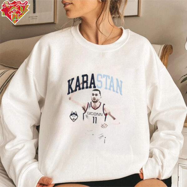 Alex Karaban UConn Huskies portrait shirt