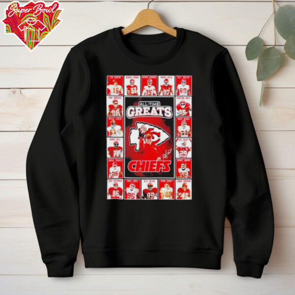 All Time Greats Kansas City Chiefs 2025 shirt