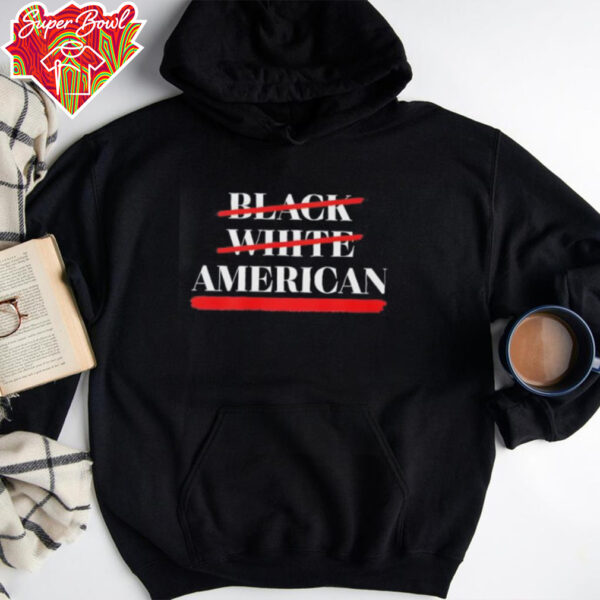 American not Black White shirt