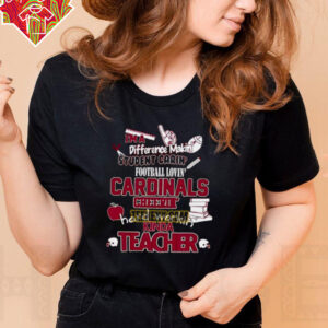 Arizona Cardinals Cheerin Hard Workin Kinda Teacher Unisex Shirt