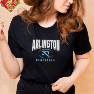 Arlington Renegades Football Outline logo shirt