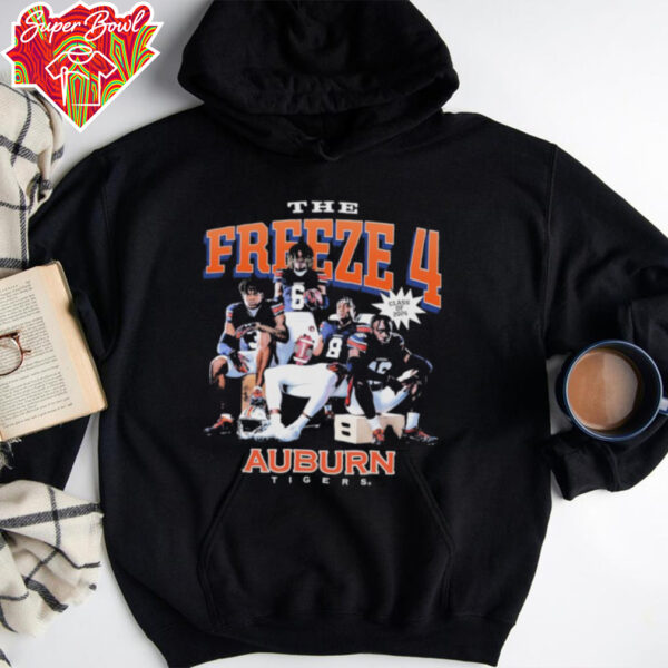 Auburn Tigers Meet The Freezer 4 Cam Coleman T Shirt