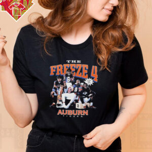 Auburn Tigers Meet The Freezer 4 Cam Coleman T Shirt