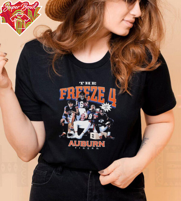 Auburn Tigers Meet The Freezer 4 Cam Coleman T Shirt