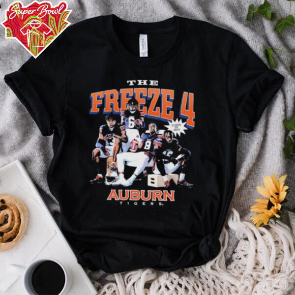 Auburn Tigers Meet The Freezer 4 Cam Coleman T Shirt