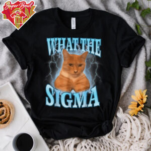 What The Sigma Meme Cat T Shirt