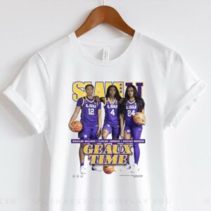 SLAM Cover LSU featuring Mikaylah Williams, Flau'jae Johnson, and Aneesah Morrow Shirt