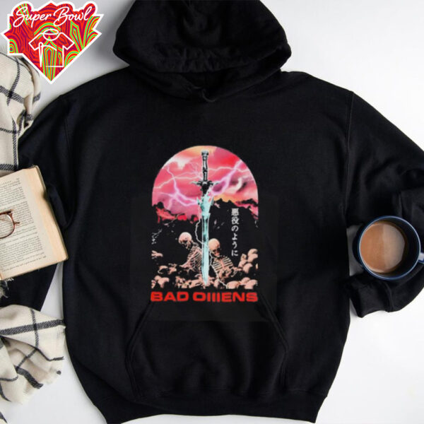 Bad Omens Fantasy Sword shirt