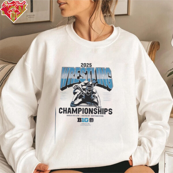 Big Ten 2025 Wrestling Championships shirt