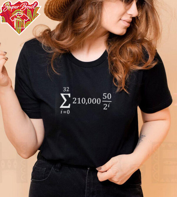 Bitcoin Supply Formula shirt