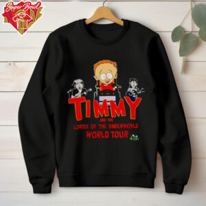 Steve Timmy and the Lords of the underworld tour shirt