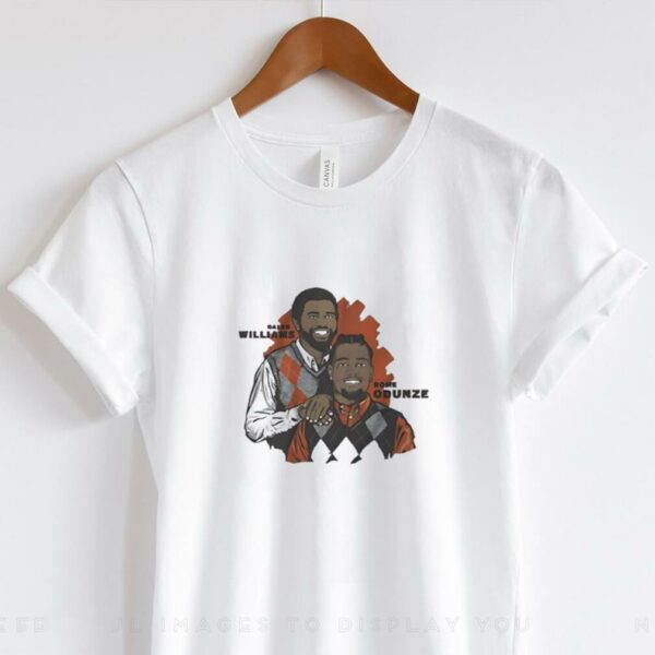 Caleb Williams and Rome Odunze step brothers Chicago Bears shirt