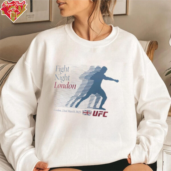 Camiseta London Fight Night del UFC Blanquecino shirt