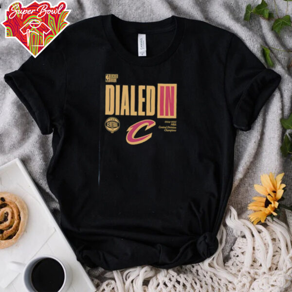 Cleveland Cavaliers Dialed In 2025 NBA Central Division Champions shirt