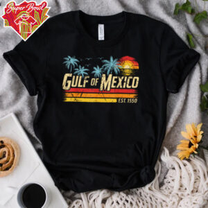 Gulf of Mexico Forever Retro Vintage Beach Mens Women T Shirt