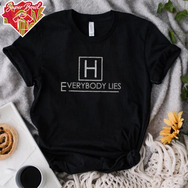 Official H Everybody Lies Vintage T Shirt