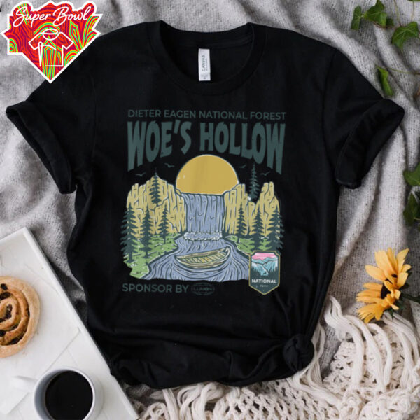 Dieter Eagen National Forest Woe’s Hollow Hiking Wildlife T Shirt