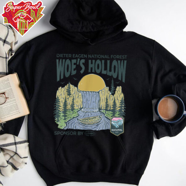 Dieter Eagen National Forest Woe’s Hollow Hiking Wildlife T Shirt