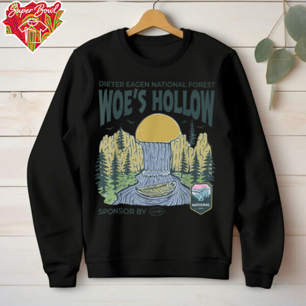 Dieter Eagen National Forest Woe’s Hollow Hiking Wildlife T Shirt