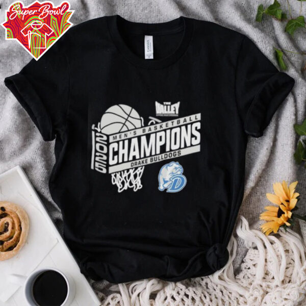 Drake Bulldogs 2025 Missouri Valley Men’s Basketball Tournament Champions Shirt