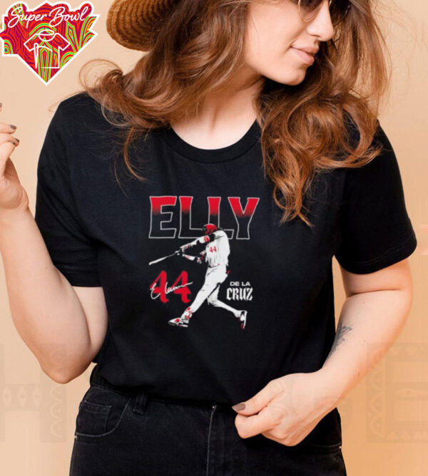 Elly De La Cruz Dynamic Attack Cincinnati Baseball shirt