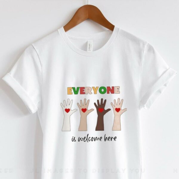 Everyone is Welcome here Idaho teacher shirt