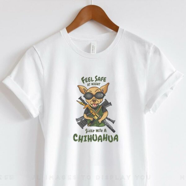 Feel safe at night sleep with a Chihuahua camo shirt