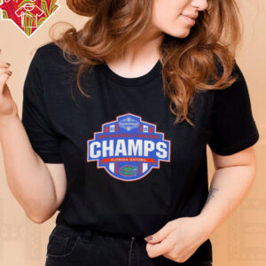 Florida Gators 2025 SEC Conference Tournament Champions locker room shirt