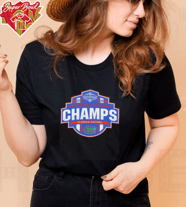 Florida Gators 2025 SEC Conference Tournament Champions locker room shirt