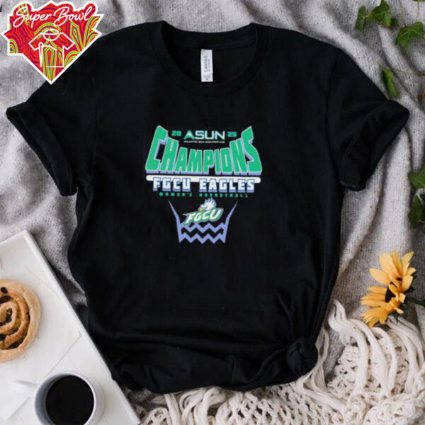 Florida Gulf Coast Eagles 2025 ASUN Women’s Basketball Conference Tournament Champions shirt