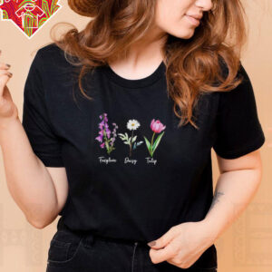 Foxglove Daisy Tulip FDT shirt