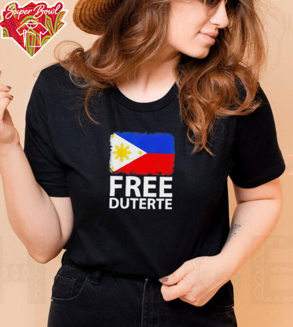 Free Duterte Supporter President Rodrigo Digong shirt