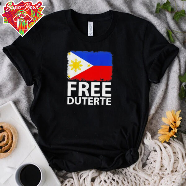 Free Duterte Supporter President Rodrigo Digong shirt