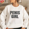 Funny Penis Girl T Shirt