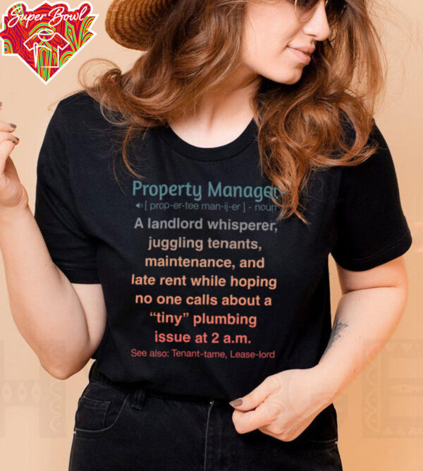 Funny Property Manager Sweatshirt