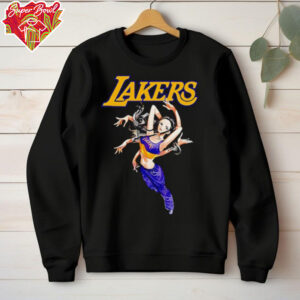 Los Angeles Lakers X One Piece Robin NBA shirt