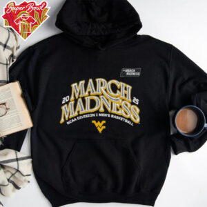 West Virginia Men’s Basketball 2025 March Madness Bound T Shirt