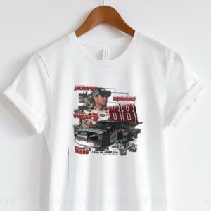 Dale Earnhardt Jr power speed victory Hendrick Motorsports National Guard signature shirt