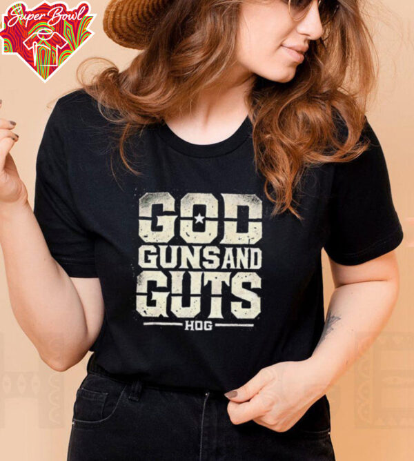 God guns and guts T shirt