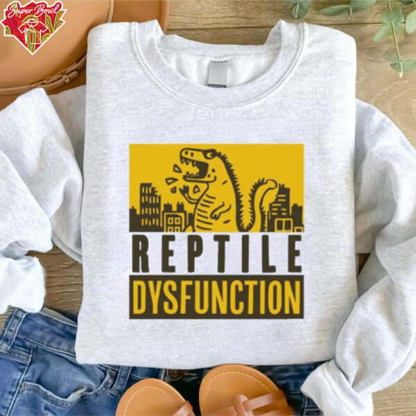 Godzilla Doodle Art Reptile Dysfunction shirt